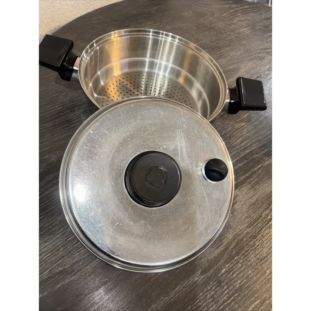 ROYAL PRESTIGE 9" Stainless Steamer Insert And‎ Lid